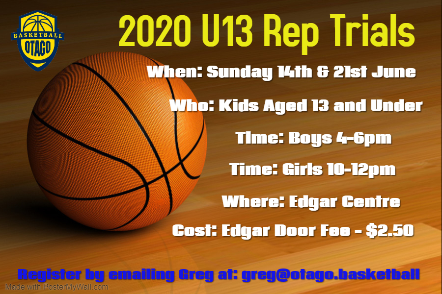 U13 Basketball Rep Trials